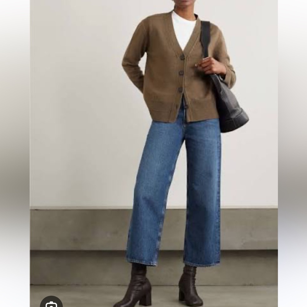 Agolde Blue Wide Leg Jeans
